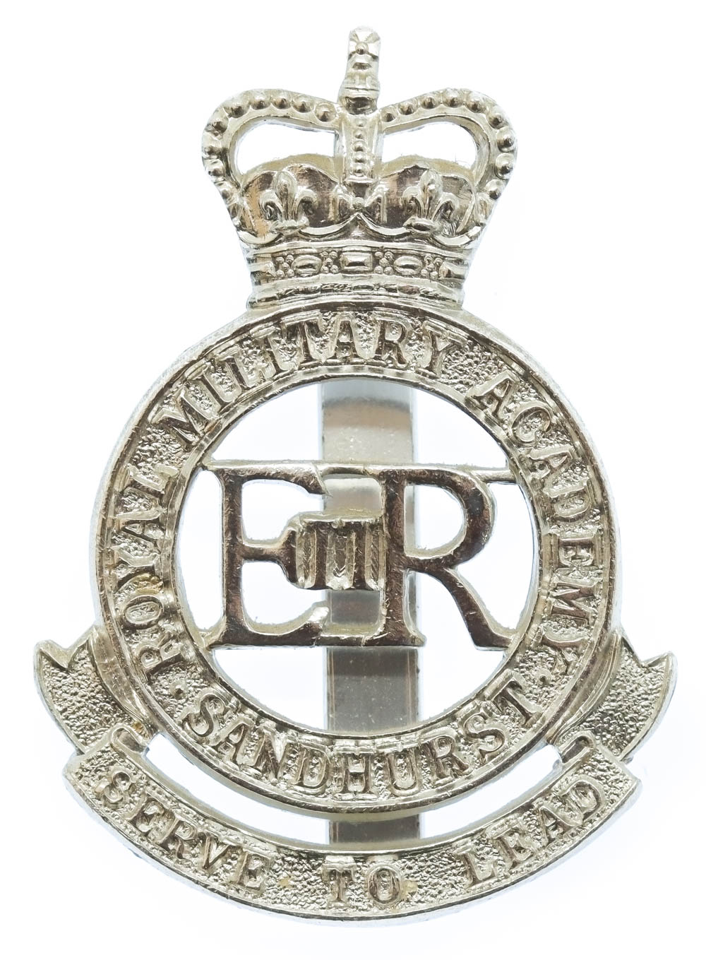 Royal Military Academy Sandhurst Anodised (Staybrite) Cap Badge