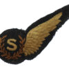 WW2 Royal Air Force (R.A.F.) Signallers Padded Aircrew Brevet