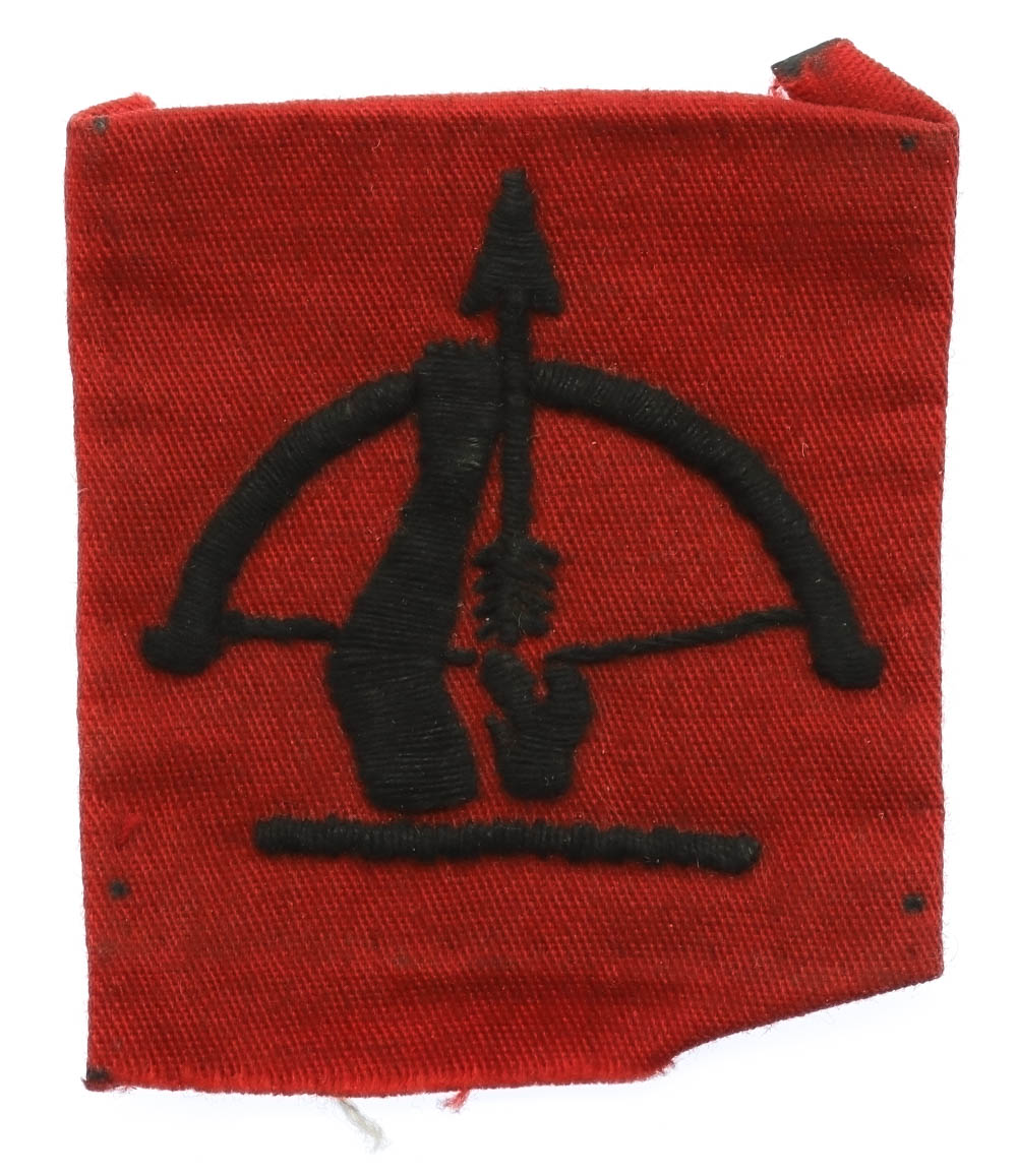 Anti-Aircraft Command Cloth Formation Sign (1st Pattern)