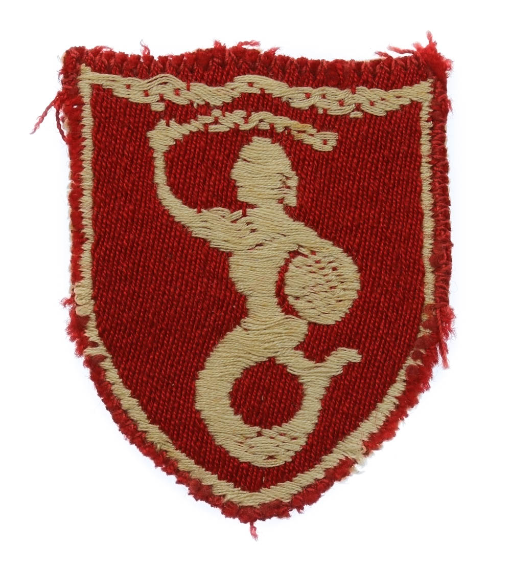 WW2 2nd Polish Corps Cloth Formation Sign