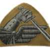 WW2 Polish 2nd (Warsaw) Armoured Division Cloth Formation Sign