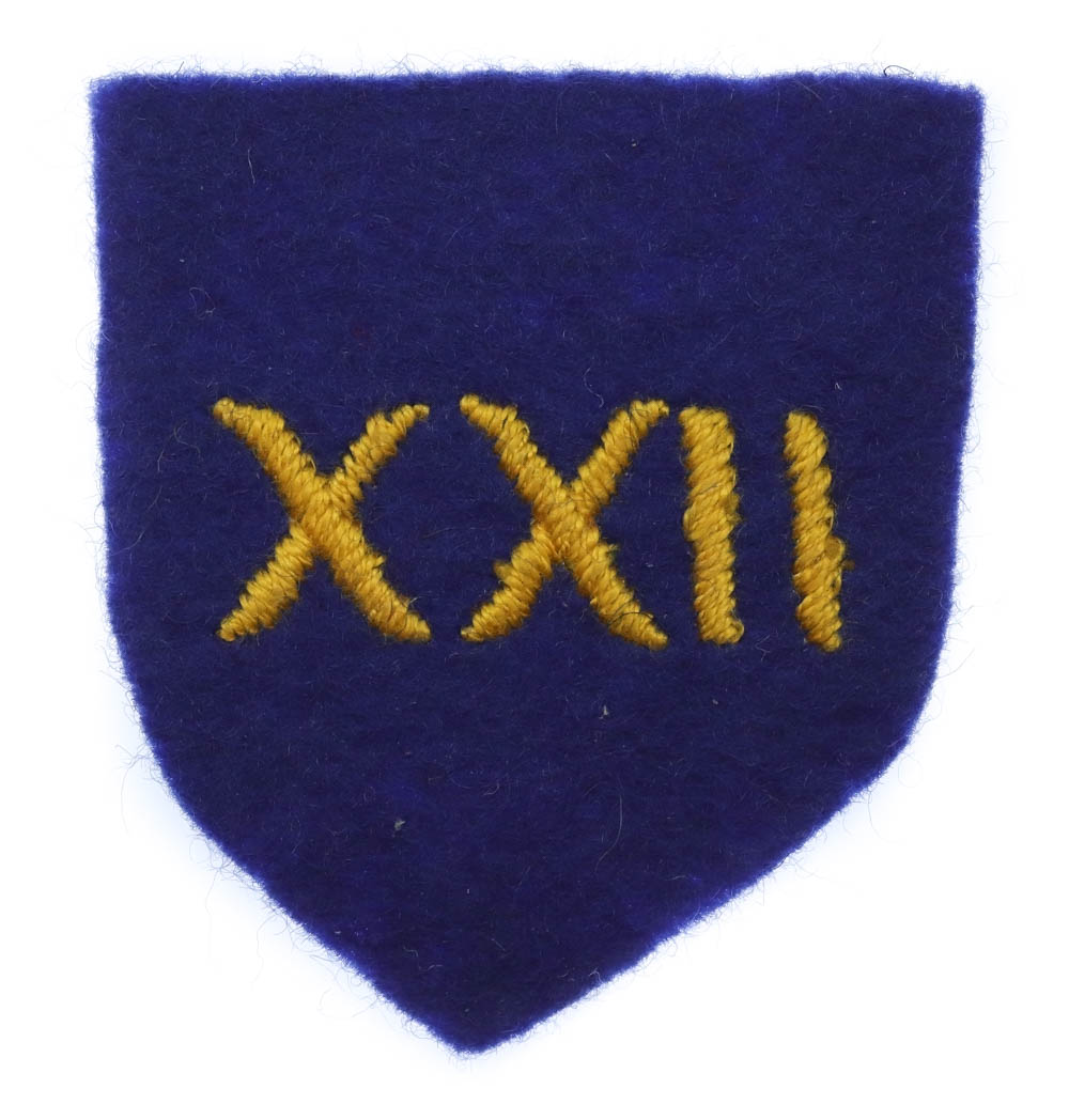 22nd Engineer Group Cloth Formation Sign (2nd Pattern)