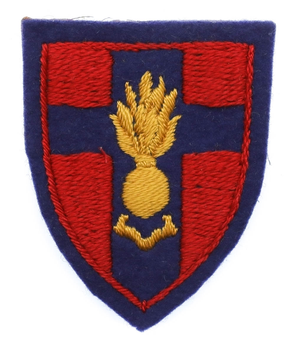 Royal Engineers Training Establishment BAOR Cloth Formation Sign