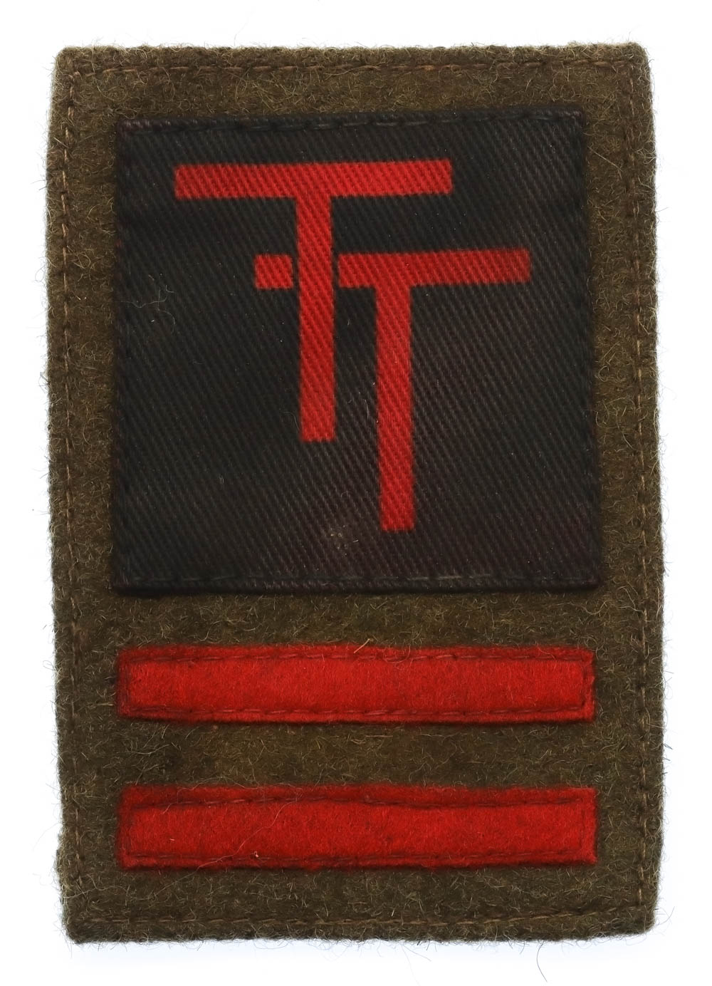 WW2 50th (Northumbrian) Division 69th Infantry Brigade Battle Dress Combination Formation Sign Insignia