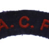 Army Cadet Force (A.C.F.) Cloth Shoulder Title