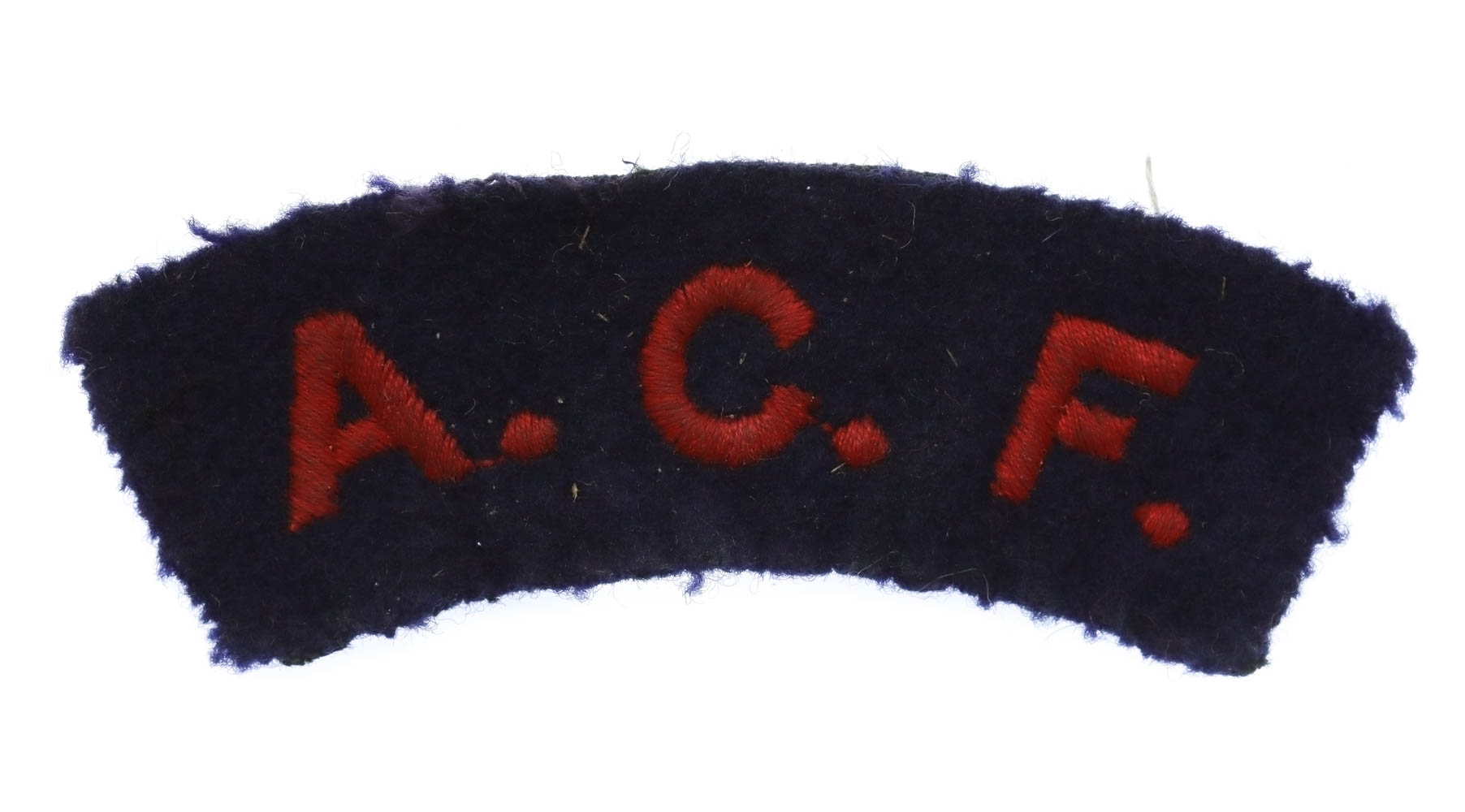 Army Cadet Force (A.C.F.) Cloth Shoulder Title