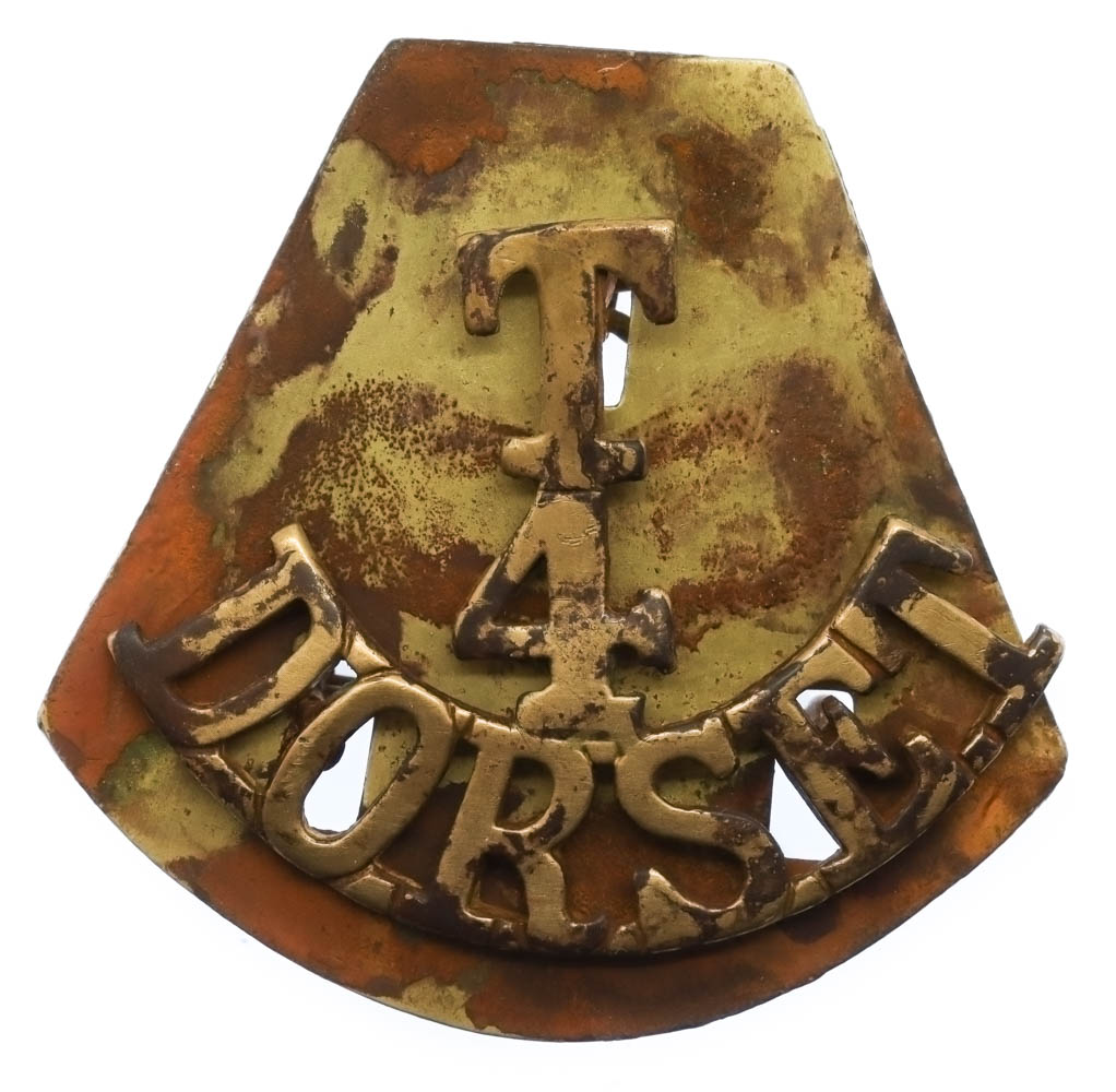4th Territorial Bn. Dorsetshire Regiment (T/4/DORSET) Shoulder Title