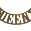 Queen's Royal West Surrey Regiment (QUEEN'S) Shoulder Title