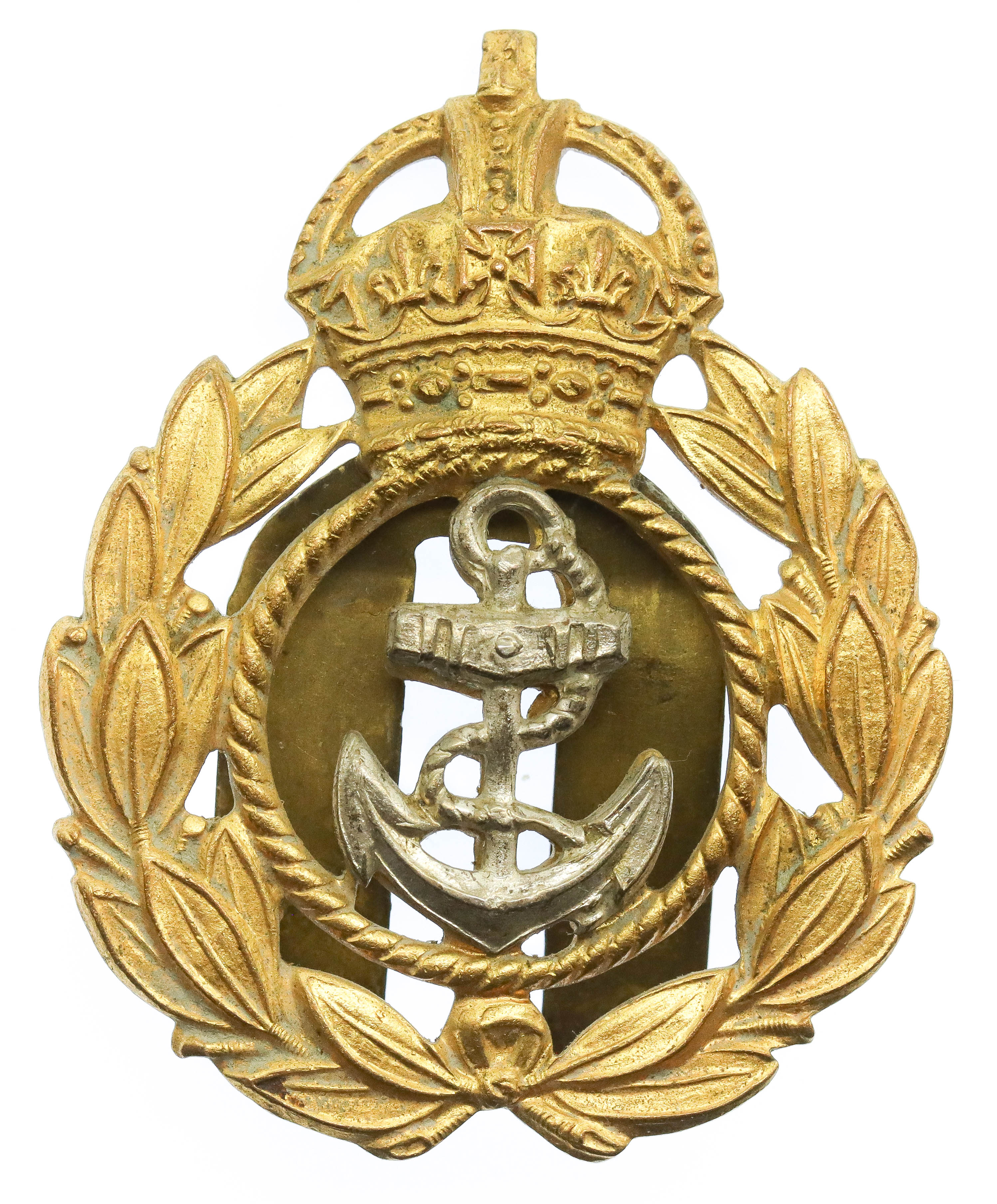Royal Navy Chief Petty Officer's Cap Badge - King's Crown