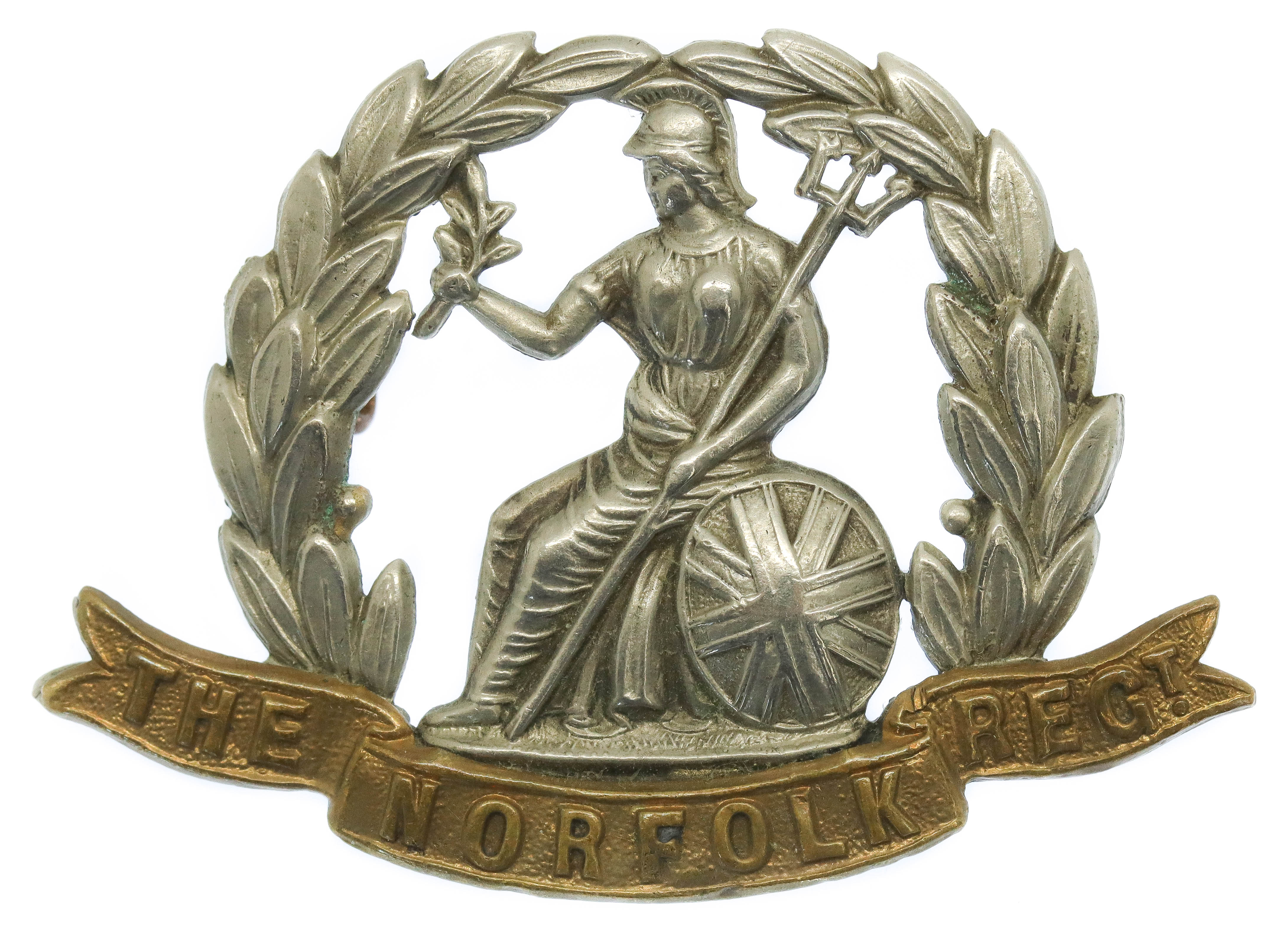 Victorian/Edwardian Norfolk Regiment Cap Badge