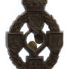 Royal Electrical & Mechanical Engineers (R.E.M.E.) WW2 Plastic Economy Cap Badge