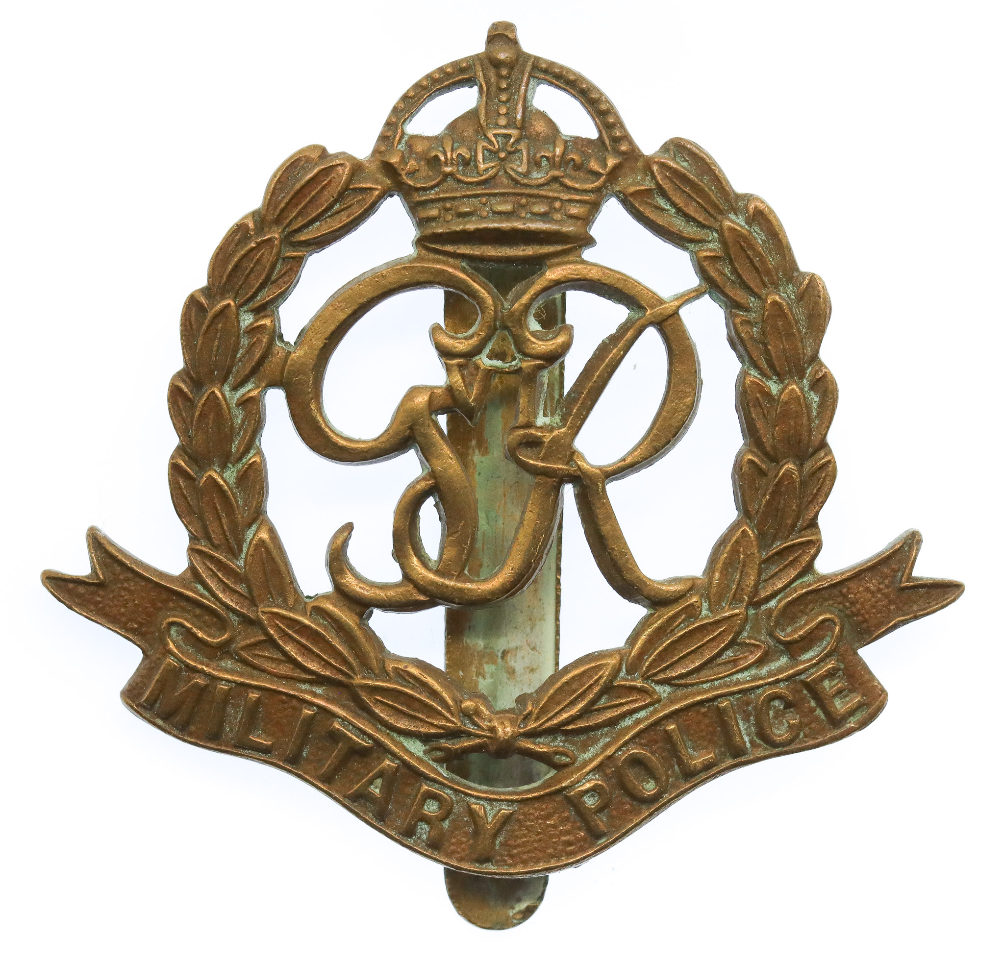 George VI Corps of Military Police Cap Badge