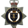 Sussex Police Enamelled Cap Badge - Queen's Crown