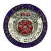 Lancashire Special Constabulary Special Constable Enamelled Lapel Badge - King's Crown