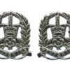 Pair of Hampshire Constabulary Collar Badges - Queen's Crown