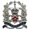 Hampshire Constabulary Sergeants Enamelled Cap Badge - Queen's Crown