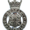 Durham Constabulary Cap Badge - Queen's Crown