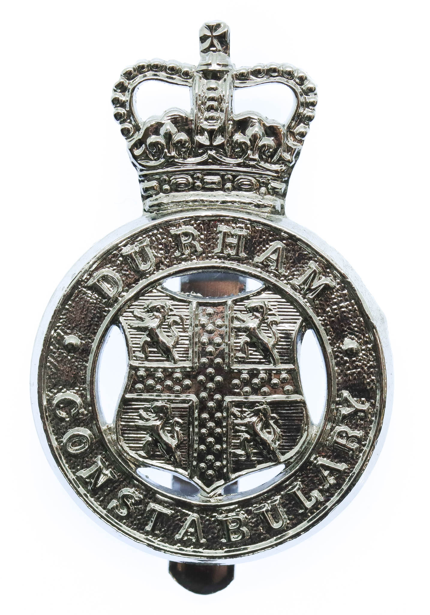 Durham Constabulary Cap Badge - Queen's Crown