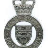 Leicestershire Constabulary Cap Badge - Queen's Crown