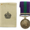 General Service Medal (Clasp - Palestine 1945-48) - Sigmn. G. Hanson, Royal Signals