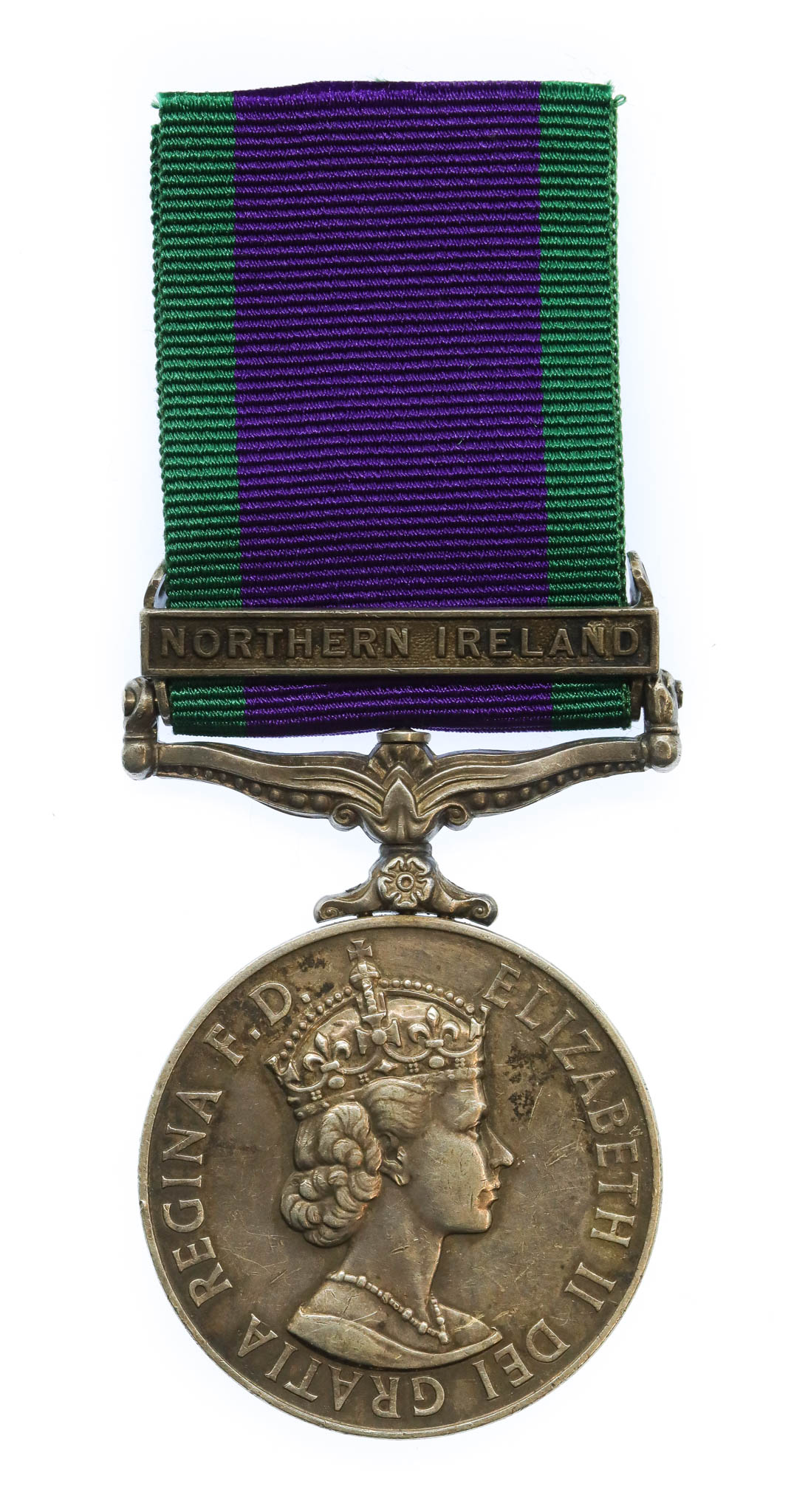 Campaign Service Medal (Clasp - Northern Ireland) - Pte. R.H. Smithwhite, Green Howards