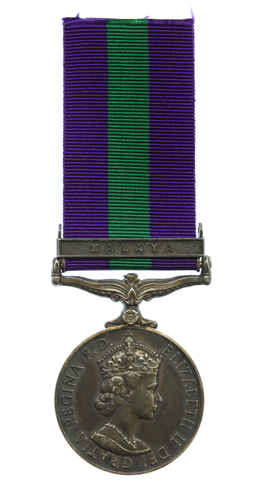 General Service Medal (Clasp - Malaya) - Sgt. M. Bewick, Royal Engineers