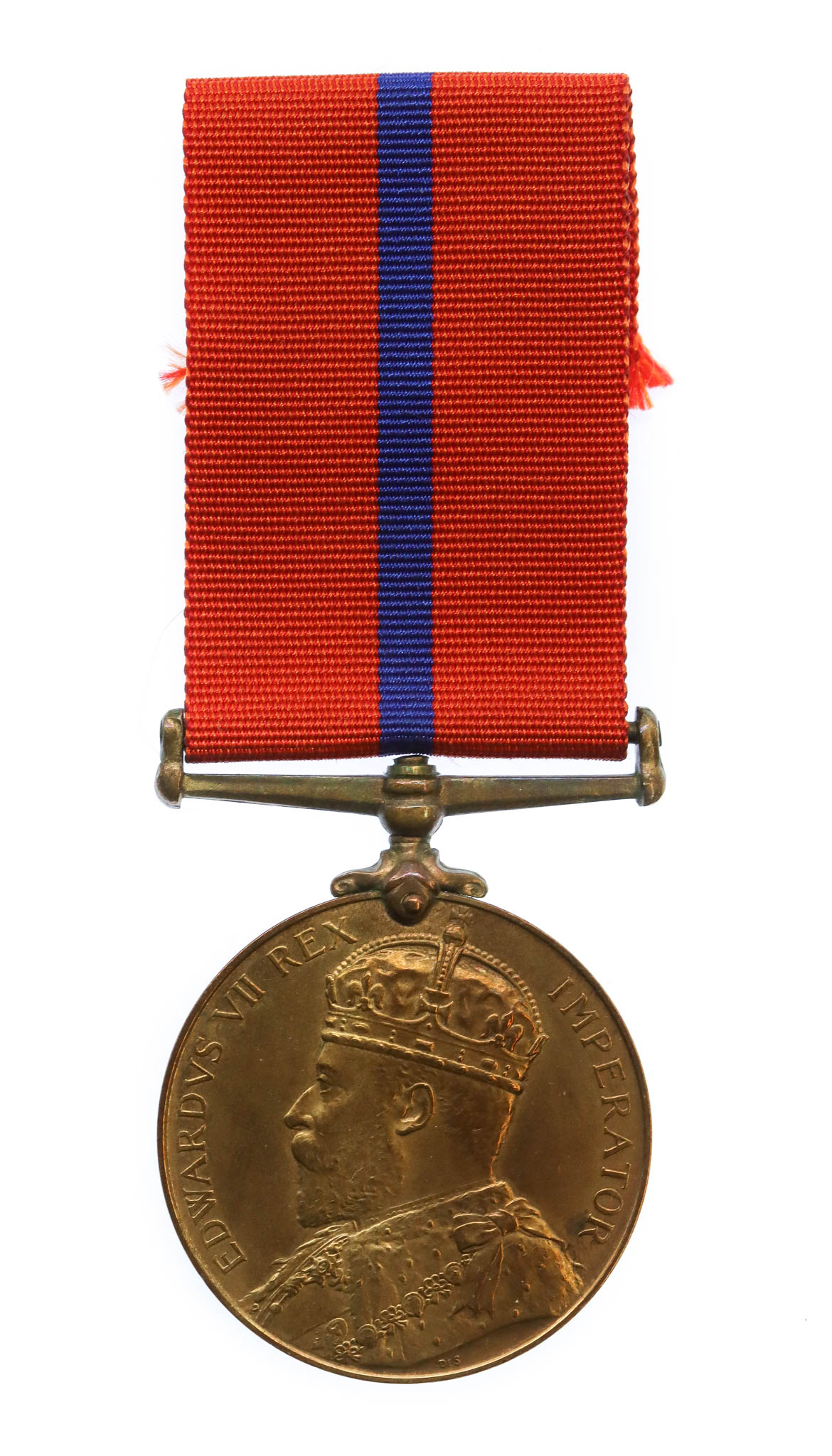 1902 Metropolitan Police Coronation Medal - PC. G. Sawkins, 'M' Division (Southwark)