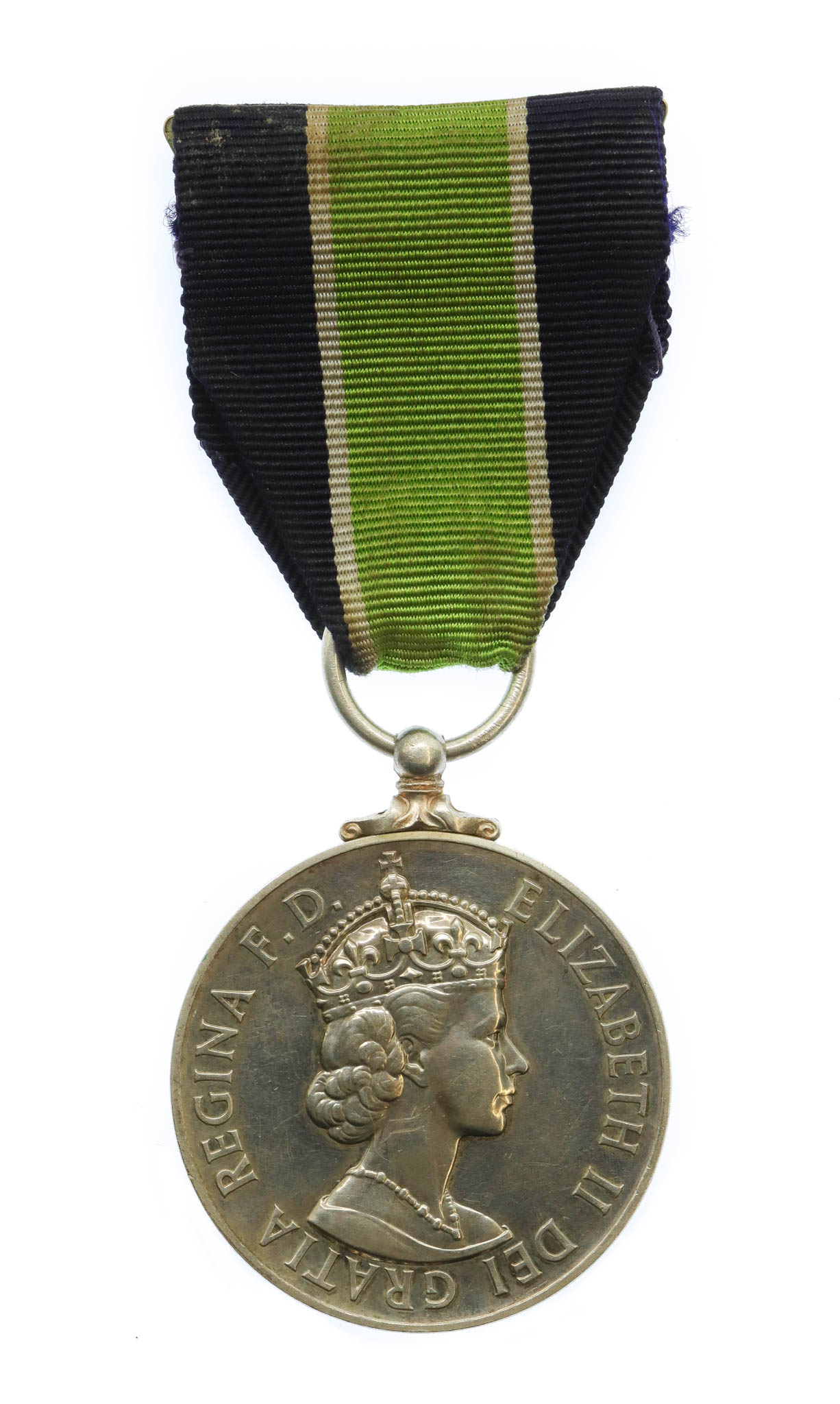 EIIR Colonial Police Long Service & Good Conduct Medal - African Const. Zimbi, British South Africa Police