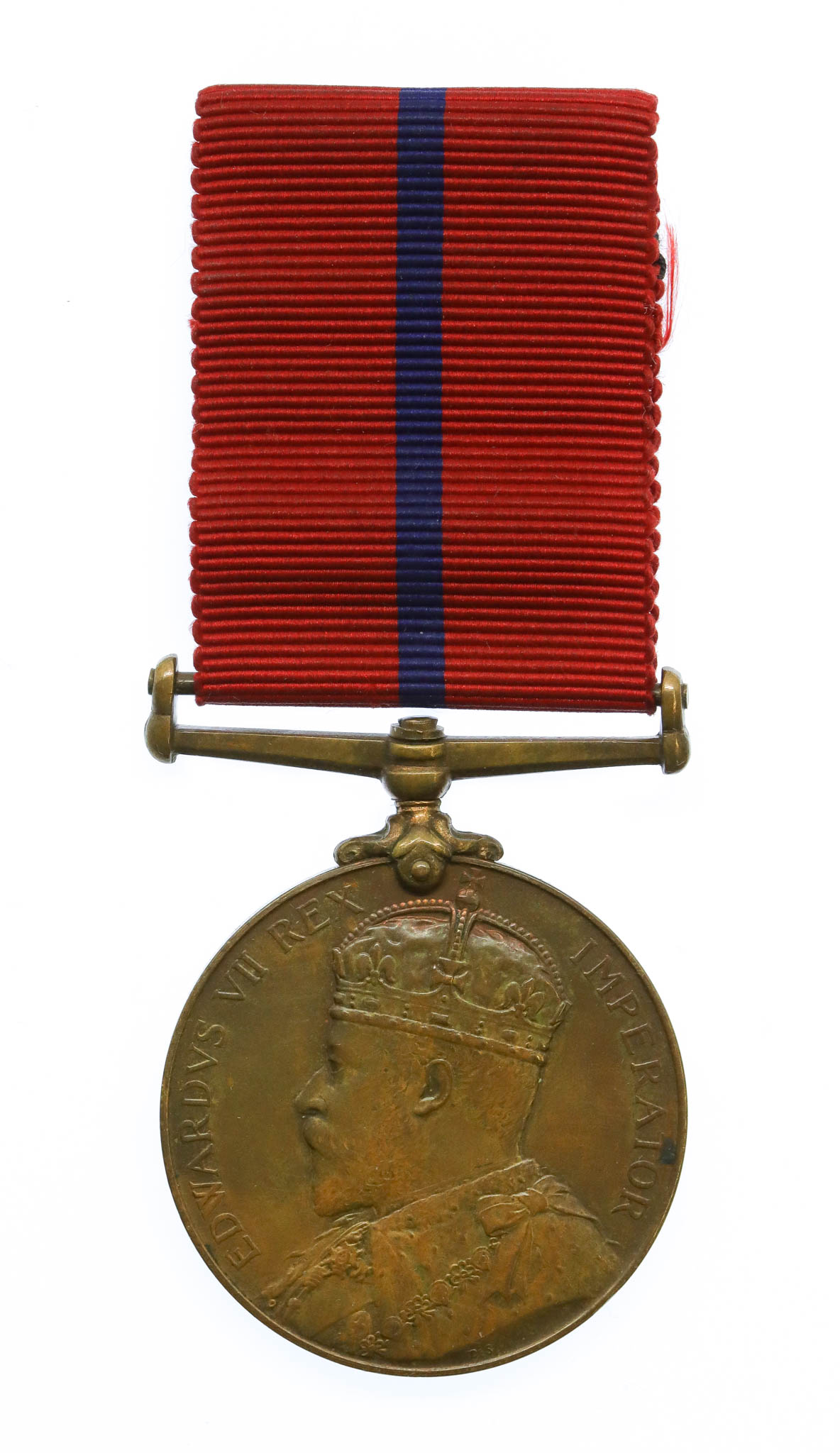 1902 Metropolitan Police Coronation Medal - PC. J. MacDonald 'V' Division (Wandsworth)