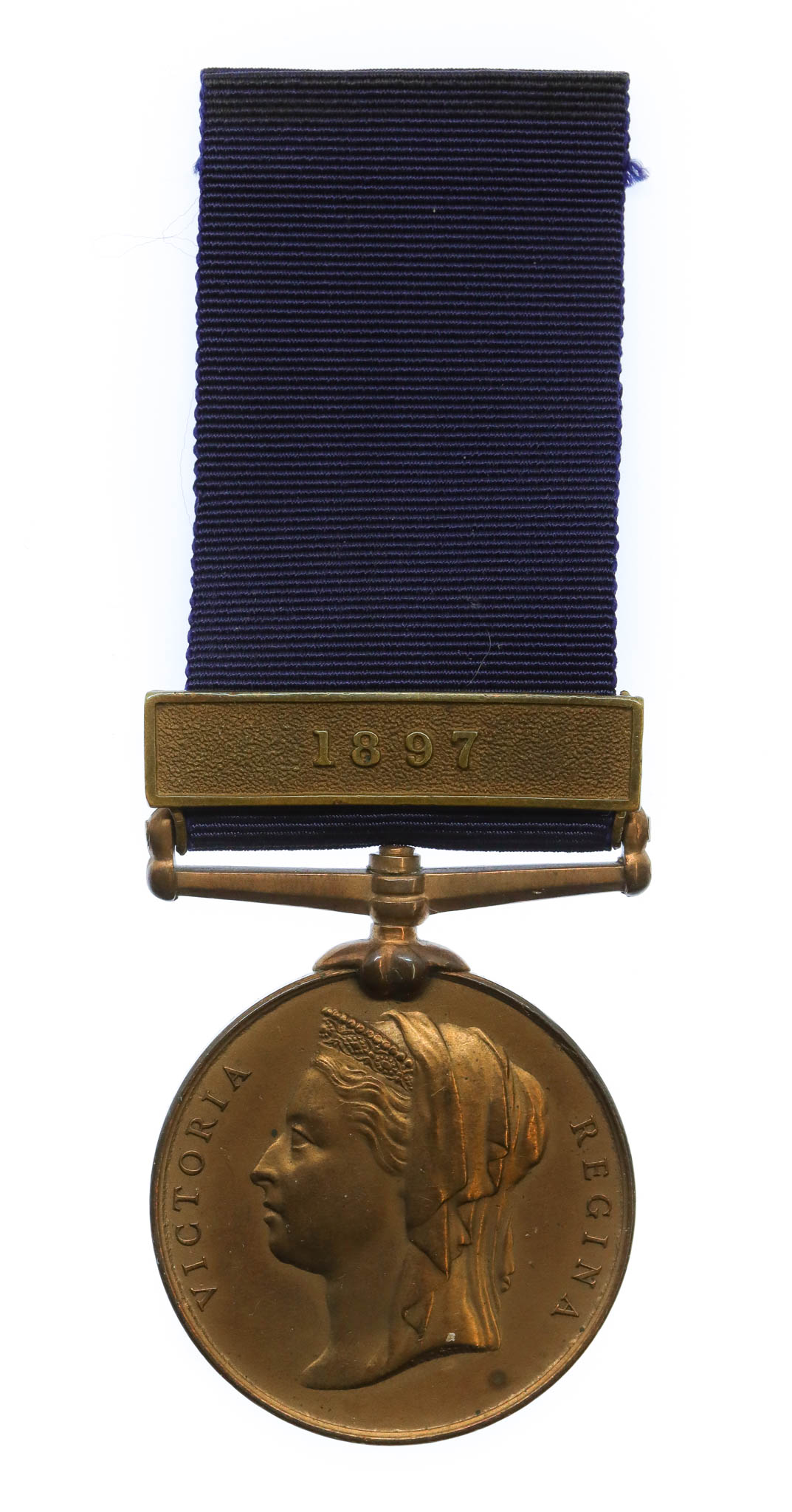 1887 Metropolitan Police Jubilee Medal (Clasp - 1897) - PC. C. Piercey, 'A' Division (Whitehall)