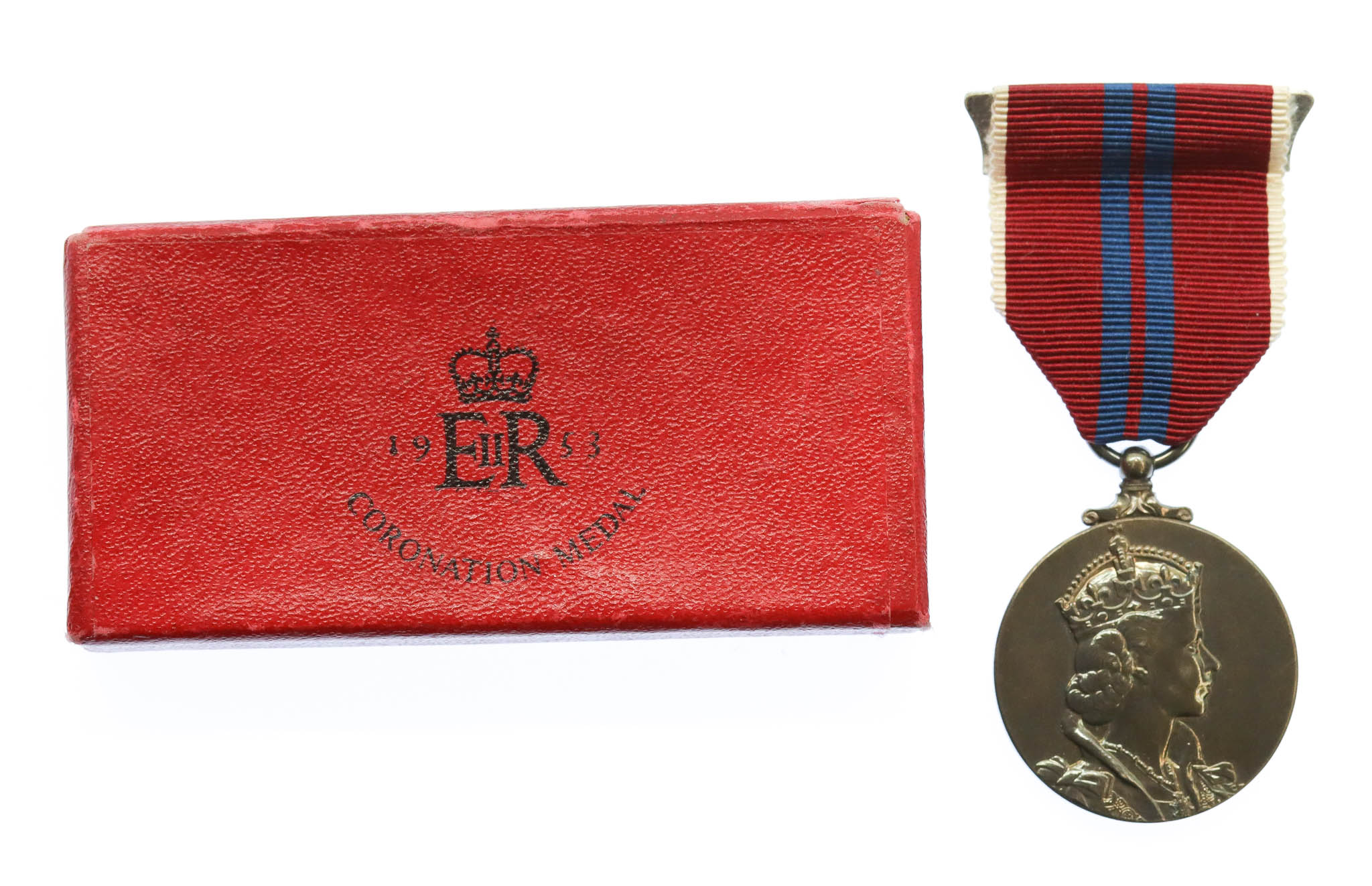 1953 Elizabeth II Coronation Medal in Box
