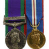 Campaign Service Medal (Clasp - Northern Ireland) & 2002 Golden Jubilee Medal - Gdsm. D. Church, Scots Guards