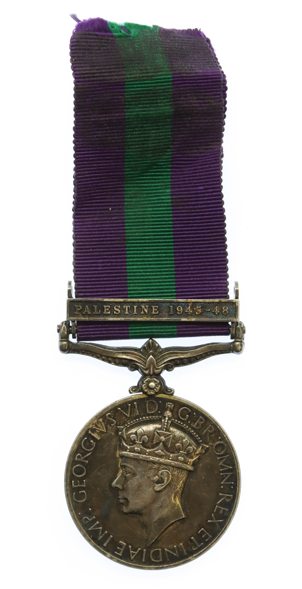 General Service Medal (Clasp - Palestine 1945-48) Pte. G. Price, Highland Light Infantry