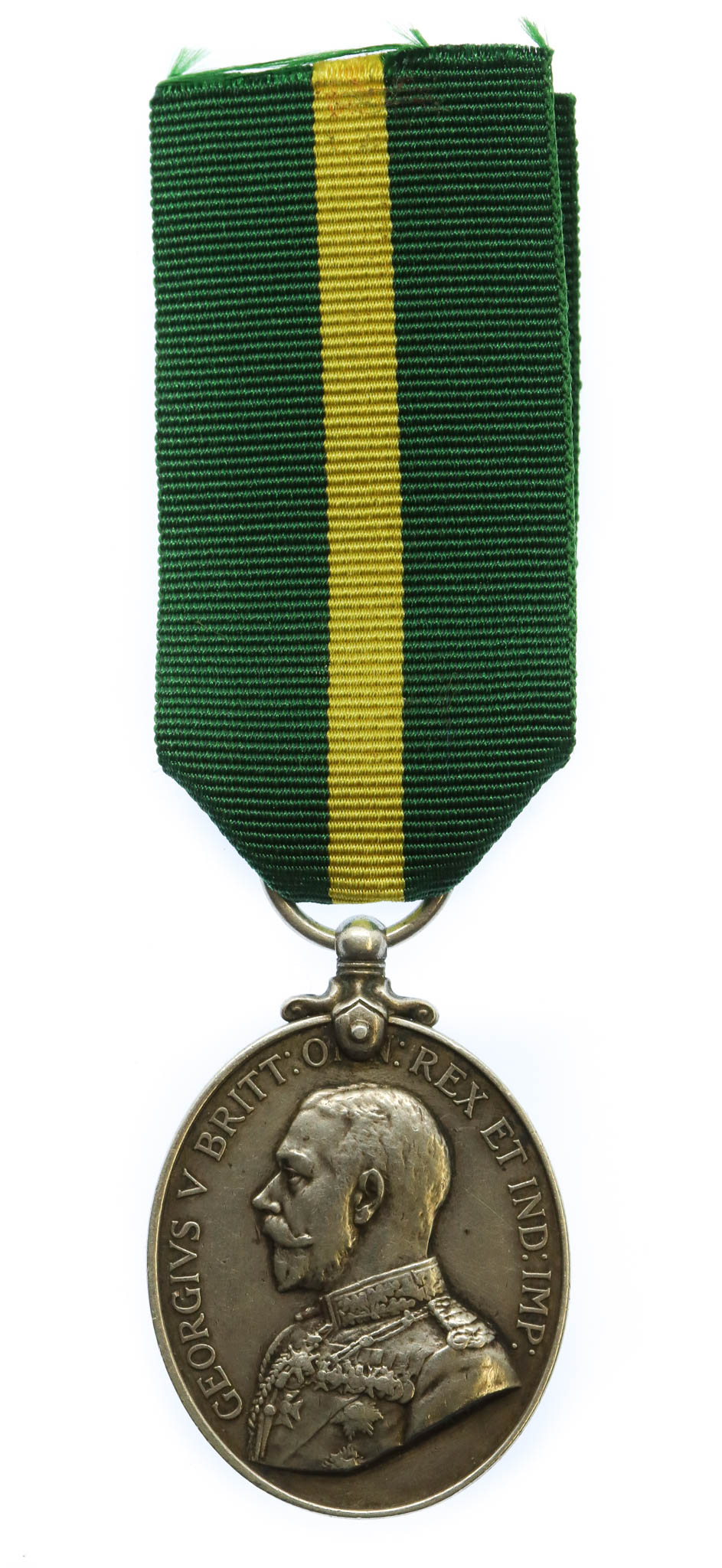 George V Territorial Efficiency Medal - Cpl. G. Claydon, 4th Bn. Prince of Wales's Volunteers (South Lancashire Regiment)