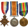 WW1 1914-15 Star Medal Trio - Pte. S. Hodgson, King's Own Yorkshire Light Infantry