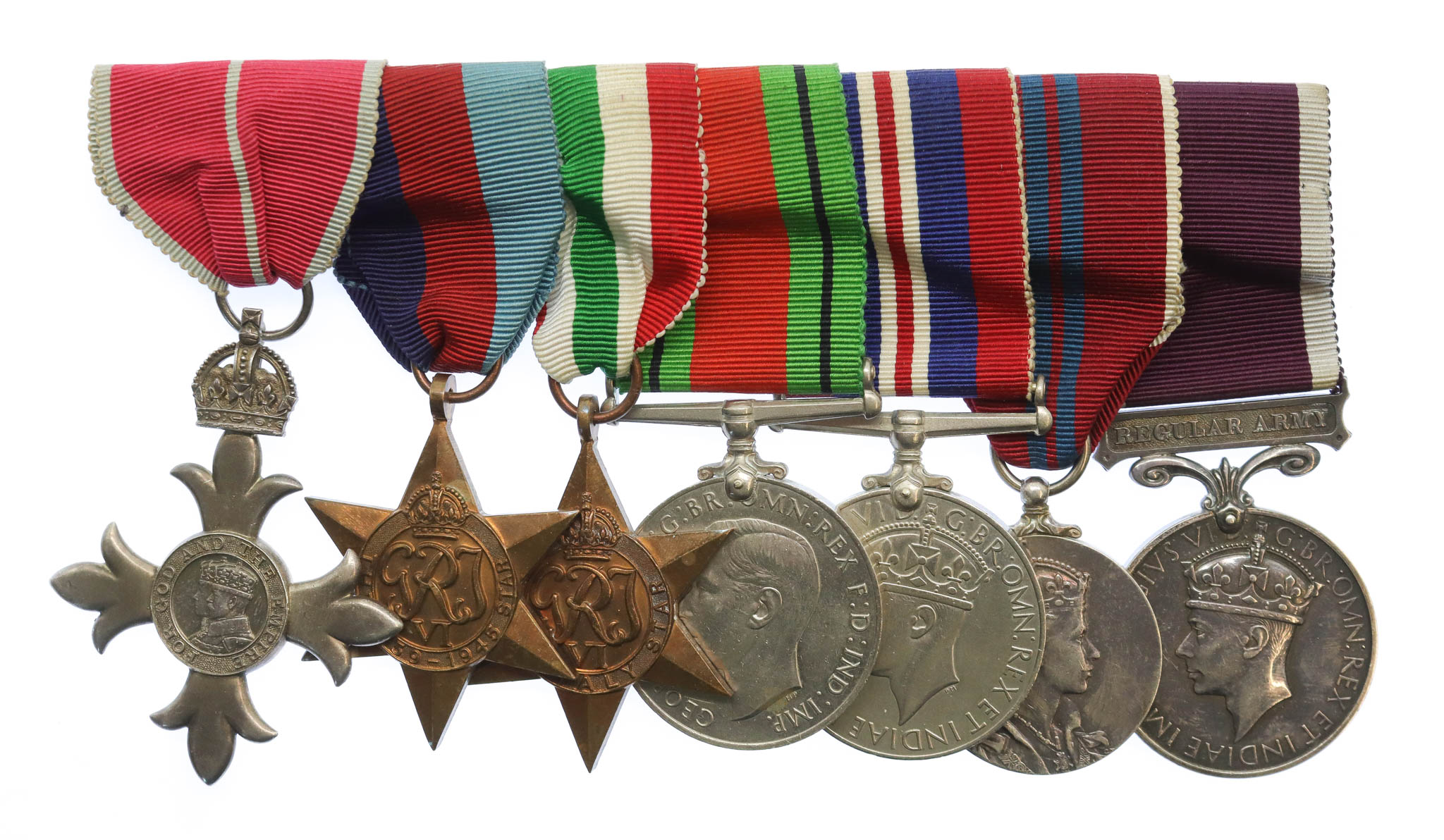 MBE, WW2, 1953 Coronation and LS&GC Medal Group of Seven - Captain G.J. Gillings, Royal Signals