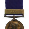 1887 Metropolitan Police Jubilee Medal (Clasp - 1897) - PC. J. Blake. 'W' Division (Clapham)