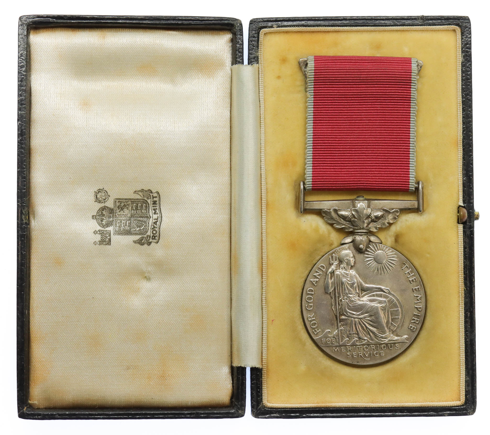 George VI British Empire Medal (Civil Division) - Robert Longstaff, who was awarded the BEM for rescuing a pilot from a Hampden Bomber after it had crashed nearby