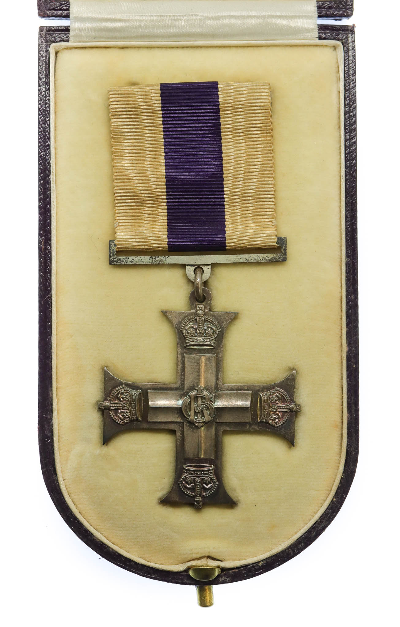 WW1 Military Cross in Box of Issue - Unnamed