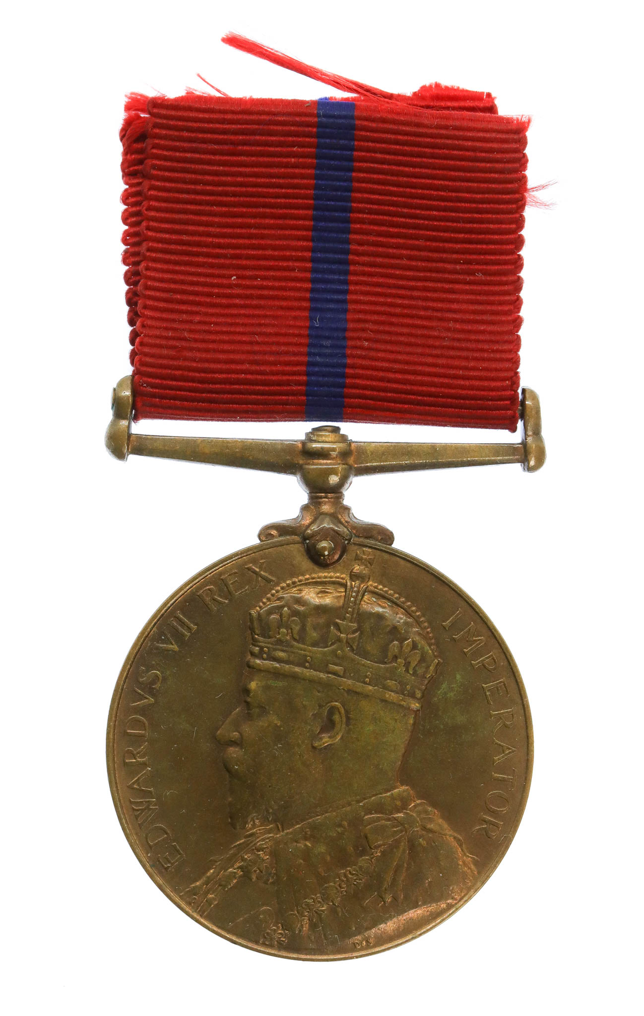 1902 Metropolitan Police Coronation Medal - PS. A. Saward, 'A' Division (Whitehall)