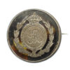 WW1 Royal Engineers 1916 Hallmarked Silver & Tortoiseshell Sweetheart Brooch
