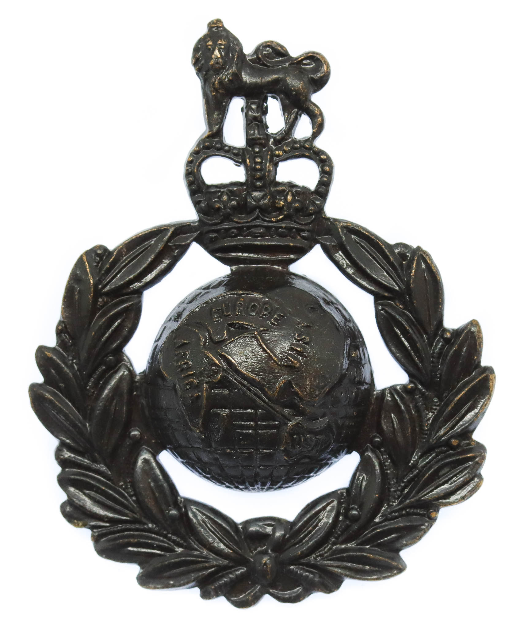 Royal Marines Cap Badge - Queen's Crown