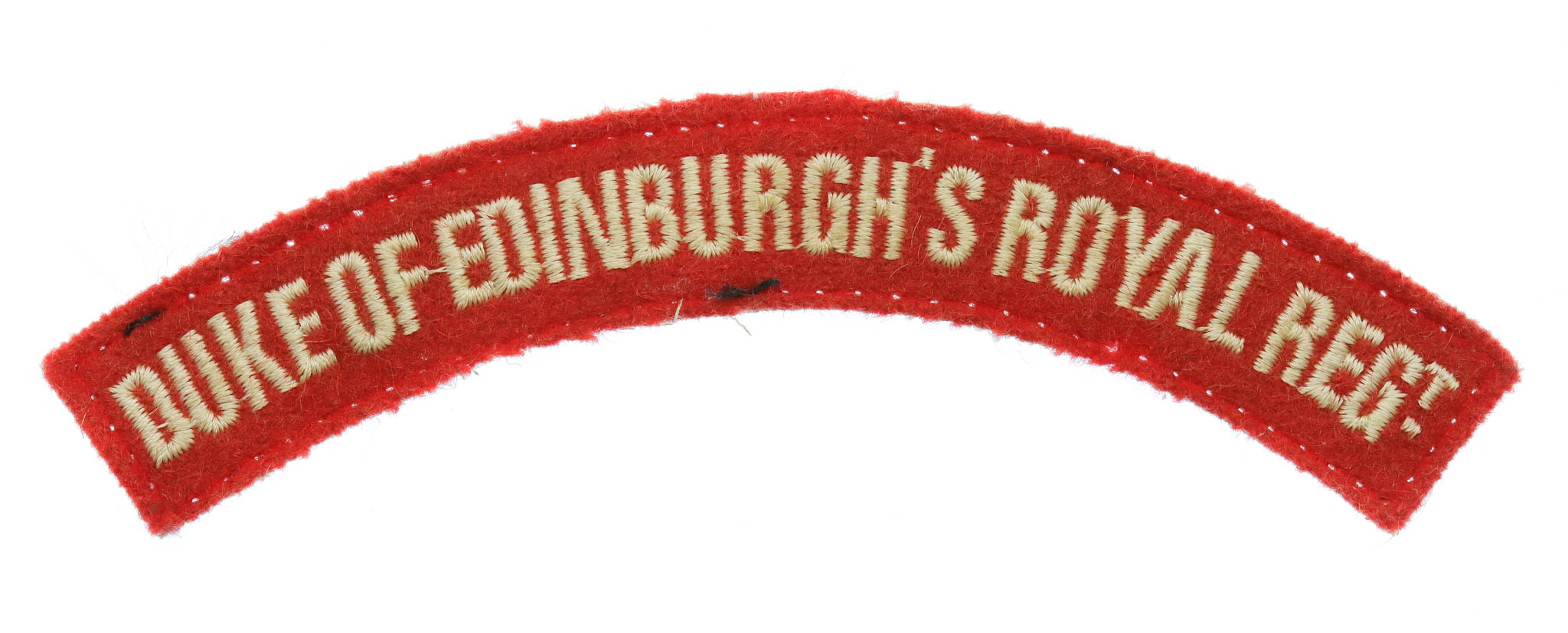 Duke of Edinburgh's Royal Regiment (DUKE OF EDINBURGH'S ROYAL REGT) Cloth Shoulder Title