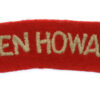 Green Howards (GREEN HOWARDS) Cloth Shoulder Title