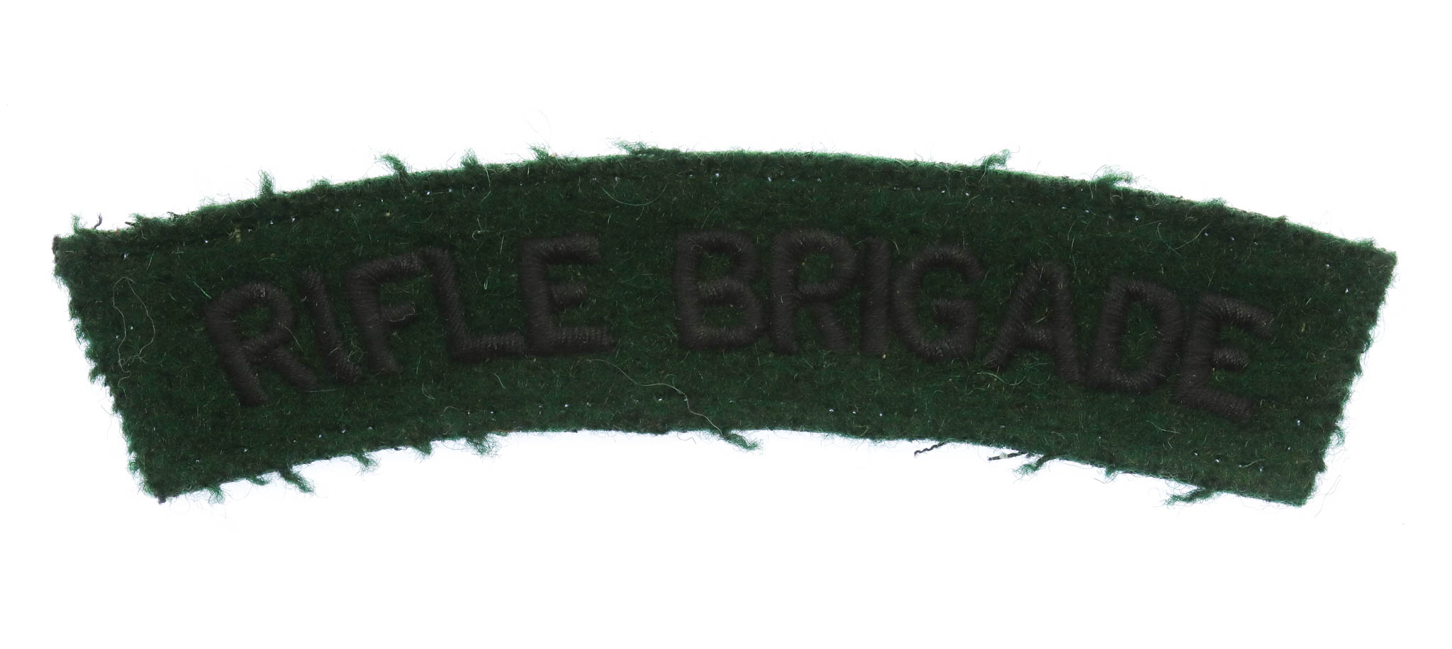 Rifle Brigade (RIFLE BRIGADE) Cloth Shoulder Title