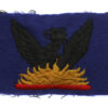 87th Army Group Royal Artillery (AGRA) Cloth Formation Sign (2nd Pattern)
