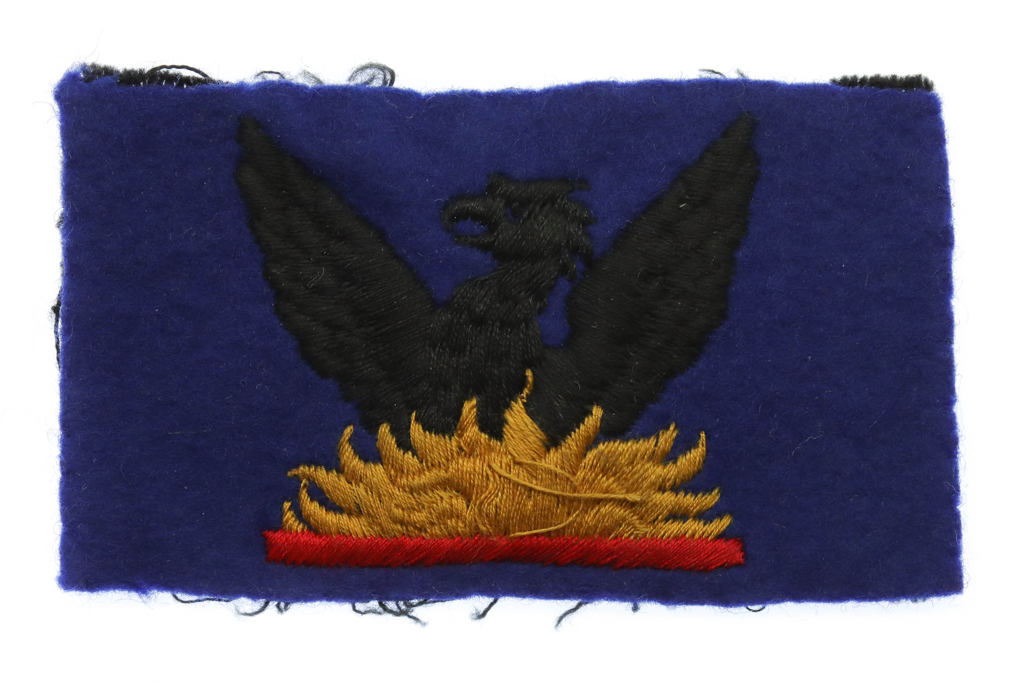87th Army Group Royal Artillery (AGRA) Cloth Formation Sign (2nd Pattern)