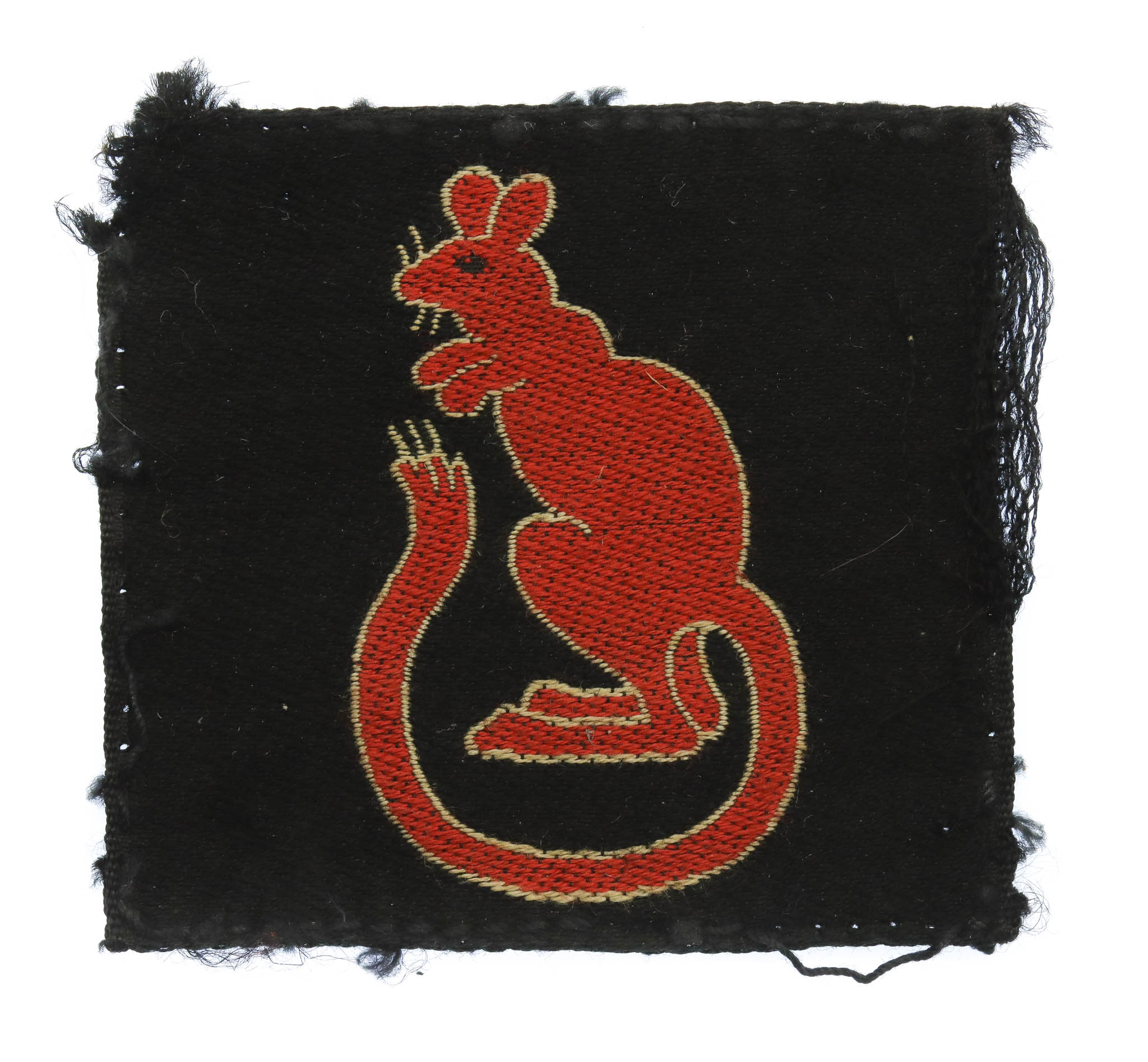 7th Armoured Division Silk Embroidered Formation Sign