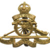 Royal Artillery Cap Badge - King's Crown