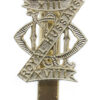 13th/18th Royal Hussars Anodised (Staybrite) Cap Badge